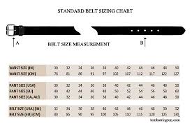 Ordering A Leather Belt How To Order The Correct Belt Size