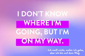 The arrow stands for the jump into something new.. Dir Fehlen Die Worte 45 Travel Spruche Fur Instagram Mypostcard Blog