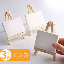 快力文小油画框空白油画内框迷你画架丙烯颜料油画板布框桌面小画架初学者手绘工具支架式练习材料油画用品 tmall com天猫