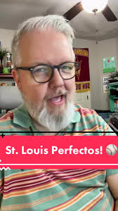 Hey, baseball fans! Have you heard of the St. Louis Perfectos? This is  their story. #mlb #baseball #baseballszn #baseballtiktoks #baseballhistory  #sports #oldtimes