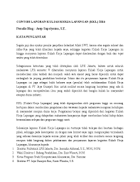 Dengan mengucapkan rasa syukur analisis praktek kerja lapangan (pkl / prakerin). Doc Contoh Laporan Kuliah Kerja Lapangan Lina Azaria Academia Edu