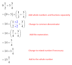 When it comes to adding mixed fractions we can have either the same or different denominators for both the fractions to be added. Adding Mixed Numbers Solutions Examples Videos