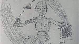 The story tells of a world in which there are four tribes: Drawing Aang In The Avatar State Atlab Pencil Sketch 17 Time Lapse Youtube