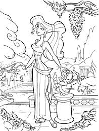 Color in this picture of zeus and others with our library of online coloring pages. Megara At Hercules Father Zeus Garden Coloring Pages Bulk Color
