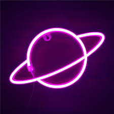 Bring a little glitz to your home or kids room with this sparkle neon light sign. Wall Neon Planet Neon For Sign Gift Neon Light Signs Office Led Bedroom Neon Bar Pink Shop Party Kids Room Aliexpress Hanging Bulbs Neon Tubes Lights Hotel