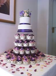 Oooooh Cake And Muffins Wedding Cakes With Cupcakes Tiered Wedding Cake Fall Wedding Cakes