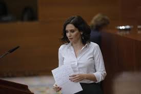 Through his project, the right to grow old, ayuso hu. Isabel Diaz Ayuso President Of The Community Of Madrid With The Votes Of Pp Citizens And Vox Teller Report