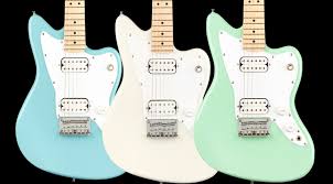 Fender american performer jazzmaster electric guitar (satin lake placid blue) 5.0 out of 5 stars 1. Leak Squier Mini Jazzmaster Hh Gearnews De