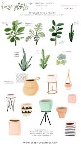 Watercolor House Plant Clip Art Ad Sponsored Succulents Perfect Logo Amp Plant Clips Indoor Plant Pots House Plants Indoor