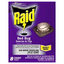 Raid 8 Count Bed Bug Detector Trap Multi Bed Bugs Trap Bed Kill Bed Bugs