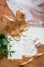 Classic Black Tie Wedding With Gold And White Details Modwedding Gold Heels Wedding Gold Wedding Shoes Black Tie Wedding