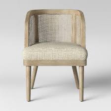 Juniper Cane And White Washed Wood Barrel Chair Opalhouse Barrel Chair Whitewash Wood Furniture