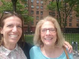Aerial view of the Dyckman House covered by trees