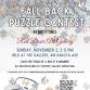 FUNDRAISER EVENT: "Fall Back Puzzle Contest" @  event image