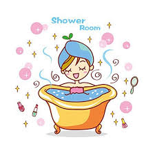 Closing the door to the bathroom to capture the steam and increase the humidity. Kaimao Shower Time Cartoon Waterproof Wall Stickers Removable Murals Diy Decor For Bathroom Washroom More Info Kid Room Decor Wall Stickers Kids Room Decor