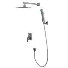 Edelstahl Regendusche Unterputz Set 2 Wege Armatur Handbrause Und Zubehör Von Sanlingo Yategocom