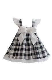 Black And White Gingham Dress Toddler Black Gingham Dress In 2020 Gingham Dress Dresses Baby Girl Dress