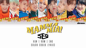Put on your the mamma mia cast album or soundtrack, pull out your sharpies and color yourself creative! Sf9 Mamma Mia Color Coded Han Rom Eng Lyrics Youtube