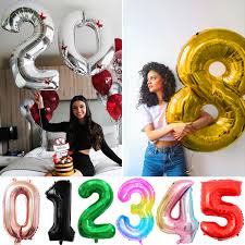 30 balloons for the price of 20. 32 40inch Big Foil Birthday Balloons Helium Number Balloons Figures Happy Birthday Party Decorations Kids Toy Air Globos Ballons Accessories Aliexpress