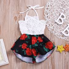 This list of baby blanket crochet patterns is a great place to start when you have an upcoming baby shower. Baby Sleeveless Rose Onesie In Tie Strap Mylovehoney Baby Clothing