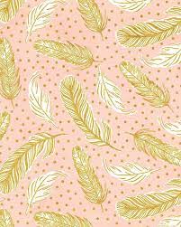 All of them 100% free to download and use how you please. Speckled Feathers Rose Quartz Pink Gold Feather Wallpaper Background Patterns Feather
