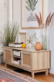 Lily Rattan Media Console In 2020 Decor Home Decor Home