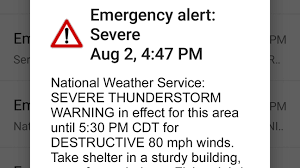 Eas 335 required monthly test. New Storm Warning Category To Trigger Wireless Emergency Alerts On Your Phone Wjla