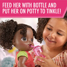 Baby Alive Potty Dance Exclusive Value Pack Black Curly Hair Walmart Com Baby Alive Black Curly Hair Curly Hair Styles