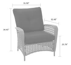 Click for more color options. Lakewood Ranch Steel Woven Wicker Lounge Chairs Cosco