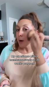 My experience with a membrane sweep at my 39 week appt 🤰 #membranesweep  #pregnancy #pregnancytip #pregnancyadvice #pregnancyjourney
