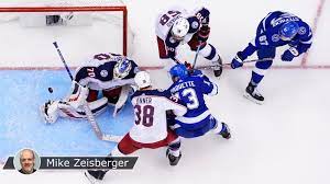Lightning Blue Jackets Begin Playoffs With 5ot Game For The Ages Playoffs Columbus Blue Jackets Blue Jacket