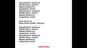 Kelly Khumalo Empini Lyrics Youtube