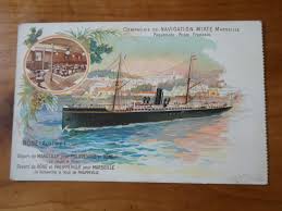 Compagnie De Navigation Mixte Marseille Algerie Book Cover Creative Painting