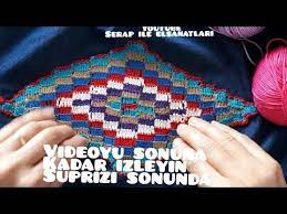 mozaik kilim desen blanket stitch crochet pattern diy kot yenileme youtube tig isi orguler krose tig isi modelleri