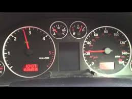 2001 Audi A6 1 9 Diesel Tdi Speedo Faulty Instrument Cluster And Cruise Not Working Youtube