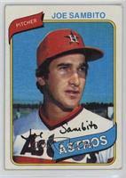 Joe Sambito Baseball Cards
