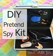 Diy Pretend Spy Kit Inner Child Fun Spy Kit Business For Kids Craft Activities For Kids