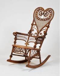 Delightful Clutter By Rose Who Loves Wicker Like I Do Wicker Rocking Chair Rocking Chair Victorian Wicker