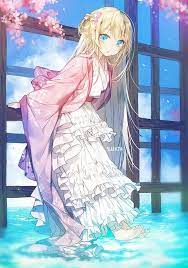 Pin On Anime Blond Girls