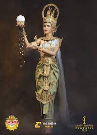 Miss universe cambodia organization changes sarita reth's national costume for miss universe 2020 | angelopedia. 300 Khmer Costume Ideas Cambodia Traditional Dresses Cambodian Dress