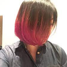 New Hair Purple Dip Dye Bob Dip Dye Hair Dip Dye Hair Short Guest Hair