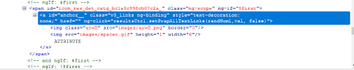 When we hover over it, it turns to an orange color. Xpath With Anchor Tag And Sibbling Text Software Quality Assurance Testing Stack Exchange