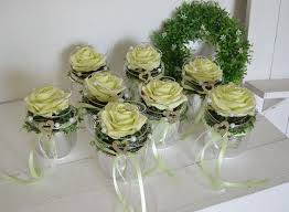 Tischdeko Rosen Silbertopf Hochzeit Taufe Geb Deko Objekte Wohnaccessoir Tischdekoration Hochzeit Blumen Hochzeit Deko Tisch Tischdeko Goldene Hochzeit