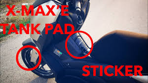 Xmax 250 Icin Tank Pad Jant Seridi Koltuk Kilifi Youtube