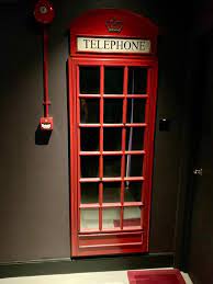 British phone booth mirror ~ sold! London Telephone Mirror Furniture Home Living Home Decor Mirrors On Carousell