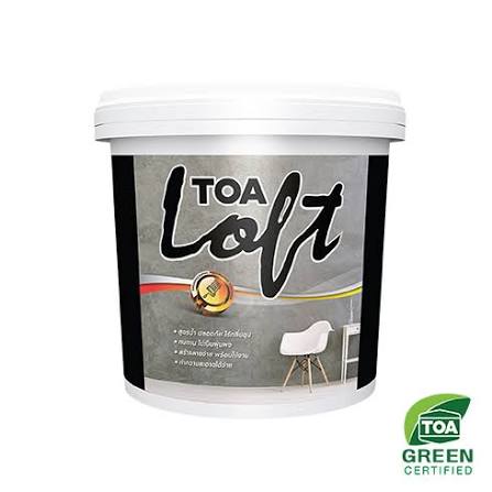 ปูนฉาบขัดมันสำเร็จรูปภายนอก 10 กก. LOFT1 TOA