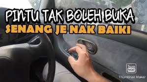 Salam, kita sambung lagi belajar mekanik motor setelah lama menyepi. Cara Repair Pintu Tak Boleh Buka Proton Wira Youtube