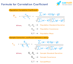 Correlation Coefficient Formula What Is The Correlation Coefficient Formula Examples