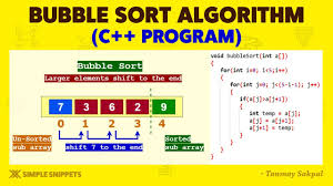 Bubble Sort Algorithm With C Program Full Code Data Structures Algorithms Part 2 Youtube