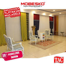 Tum Perdelerde 20 Indirim Tac Perde Ev Dekoru Perde Furniture